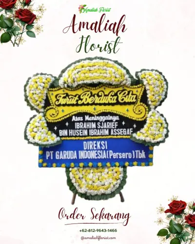 Papan Bunga Duka di Hotel Santika Bsd City – Serpong (teraskota)