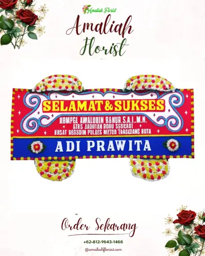 Karangan Bunga Ucapan Selamat di Hotel Santika Bsd City – Serpong (teraskota)